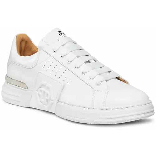 Philipp Plein Superge Lo-Top Sneakers FACS USC0474 PLE025N White 01