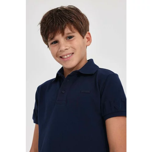 Mayoral Dječja polo majica boja: tamno plava, jednobojni model