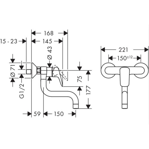 Hansgrohe Logis M31 slavina za sudoperu 71836000 Cene