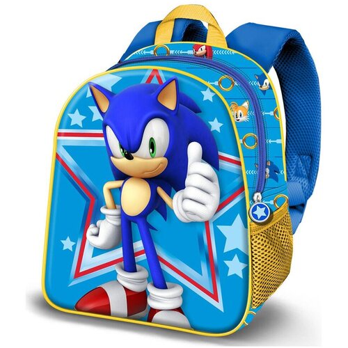 Sonic Mochila 3D Star the Hedgehog 31 cm Slike