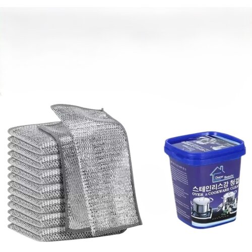 V2 Shop Set krpa i pasta za či&scaron;ćenje posuđa, 11 komada Cene