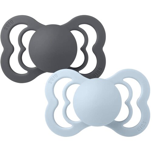 Bibs Supreme dude (silikon) Iron/Baby Blue (vel.2) Cijene