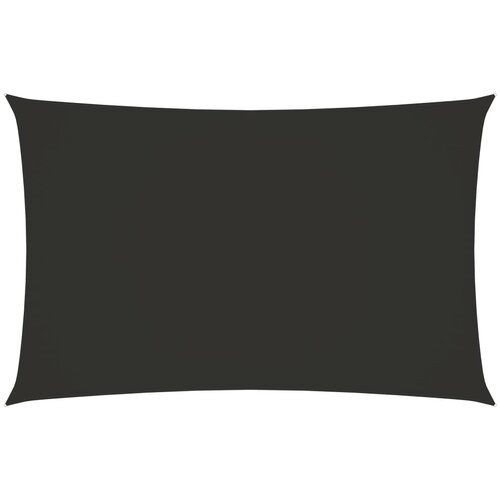 vidaXL Senčno jadro oksford blago pravokotno 2,5x5 m antracitno Cene