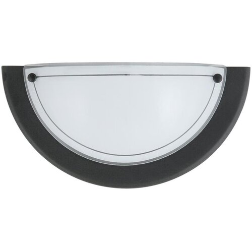 Rabalux ufo zidna lampa D31 E27 60W crna opal EEK5Q6X Cene