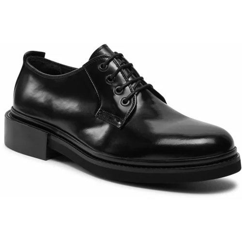 Calvin Klein Nizki čevlji Postman Derby HM0HM01376 Ck Black BEH