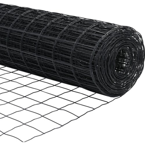 VidaXL Euro Ograda s 13 &amp;Scaron;iljaka 0.6x25 m Galvanizirani Čelik Siva Slike