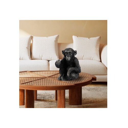 WALLXPERT decorative object crna figura monkey Cene