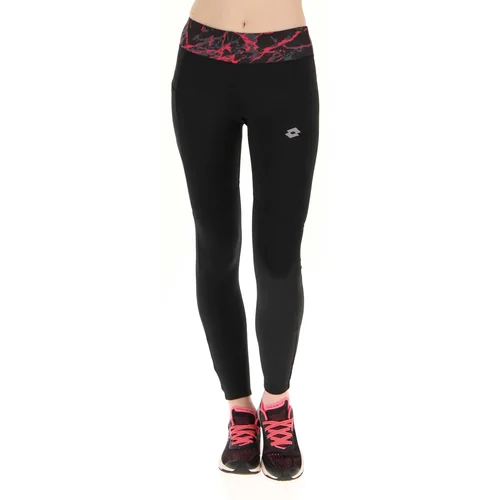 Lotto RUN FIT W LEGGING PKT 1 Ženske sportske tajice, crna, veličina