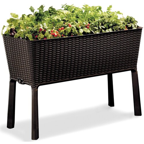 Easy Grow Saksija za Mini Ba&amp;scaron;tu 120L - Viski braon Slike
