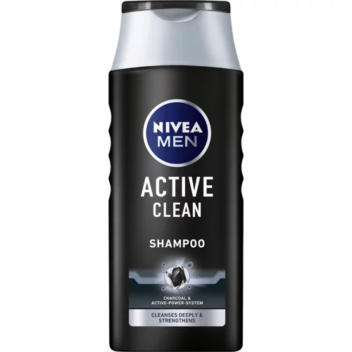 Nivea men active clean šampon za vse tipe las 400 ml za moške