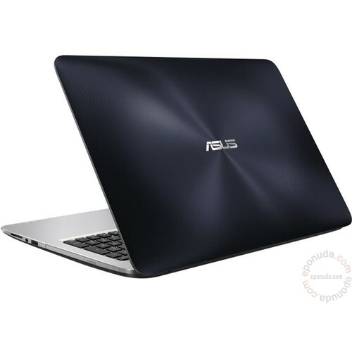 Asus K556UQ-DM002D 15.6'' FHD Intel Core i7-6500U 2.5GHz (3.1GHz) 8GB 1TB GeForce 940MX 2GB ODD crno-srebrni laptop Slike