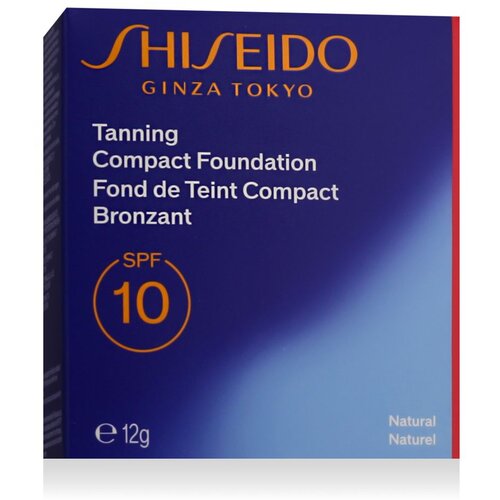 Shiseido Sun Protection Tanning Compact Foundation SPF6 kompaktan puder 12 g nijansa 6 Honey Slike
