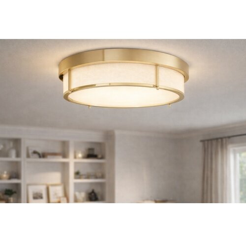  open design OR84931 - romi plafonska svetiljka 4xE14/12W/230V, prečnik 50 cm, mesing Slike