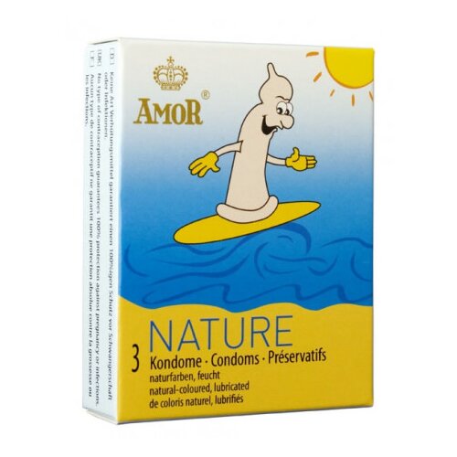 Amor KONDOMI Nature 3/1 Cene