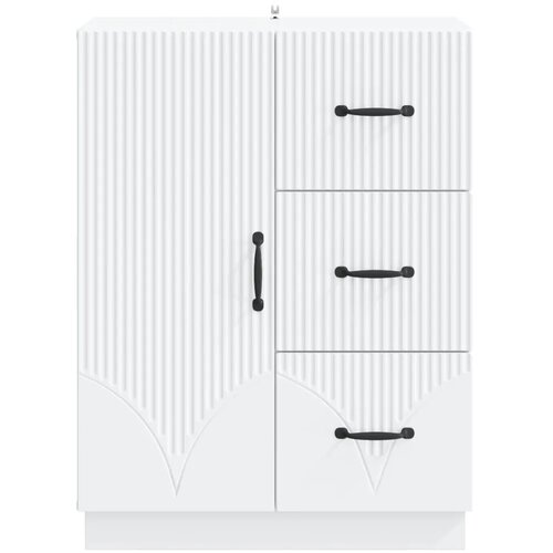 vidaXL Kreveta Bijela 66 x 34 5 x 87 cm Konstruirano drvo - Bijela Cijene