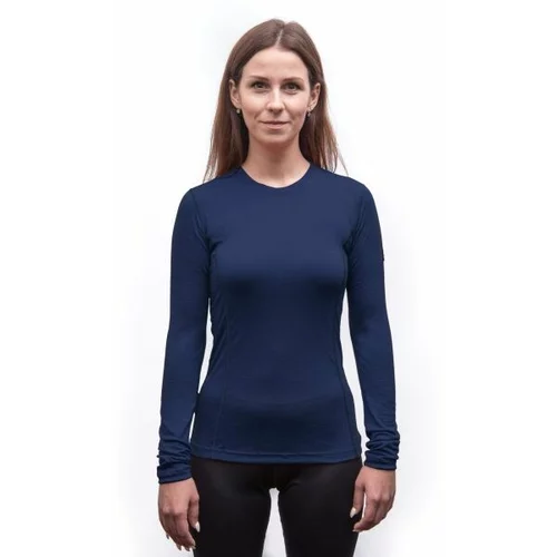Sensor MERINO ACTIVE Ženska majica, tamno plava, veličina