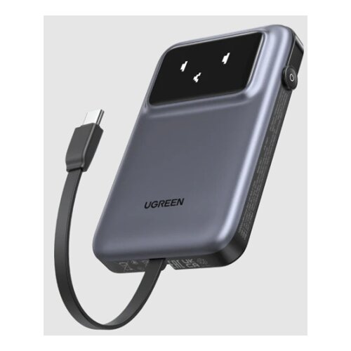 Ugreen pb511 10000mah power bank with built-in cable ( 093-0023 ) Slike