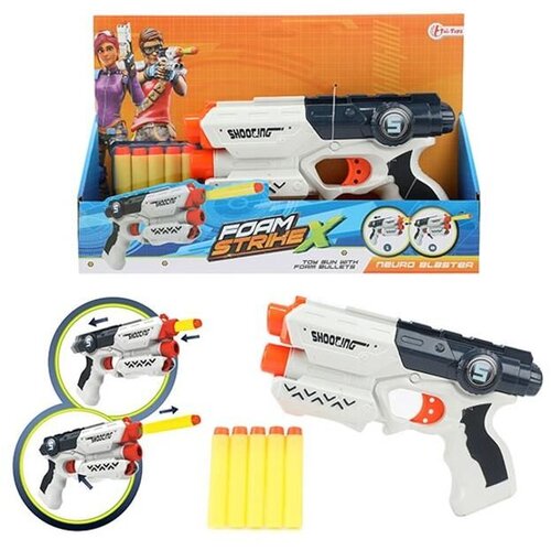 Magaza Foam Striker Pištolj sa 5 sunđerastih strelica 32845A Cene