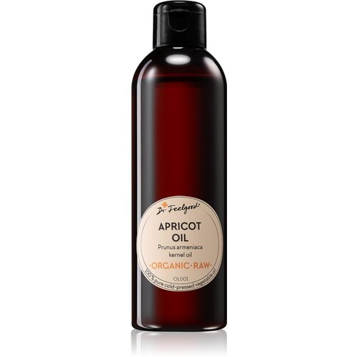 Dr. Feelgood Organic &amp;amp; Raw hladno stiskano marelično olje 200 ml Slike