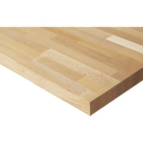 eurokraft pro Plošča za delovno mizo, masivna plošča iz bukovine, širina 1500 mm, debelina 40 mm Cene
