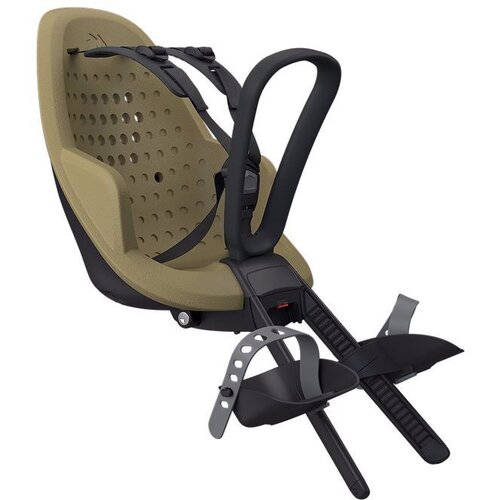 Thule yepp 2 mini dečije sedište za bicikl prednje - fennel tan Slike