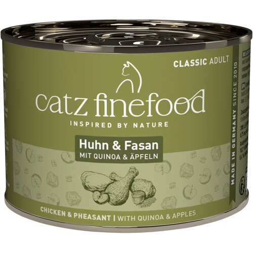  Ekonomično pakiranje: catz finefood konzerve 12 x 200 g - Piletina i fazan Cijene