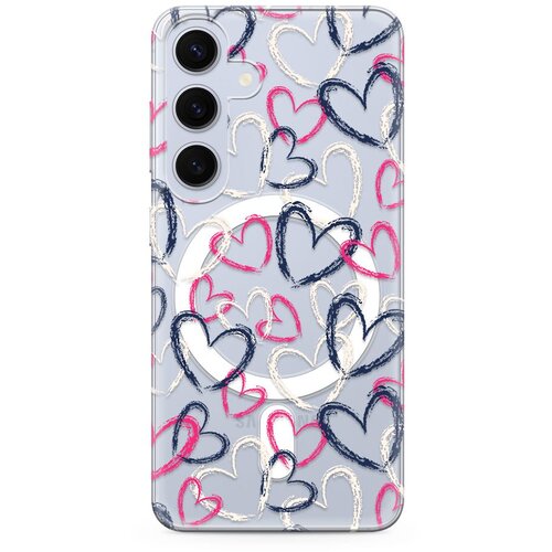  Maska silikonska PRINT MagSafe za Samsung S921B Galaxy S24 5G/ srce Cene
