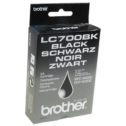 kartuša Brother LC-700BK črna/black - original