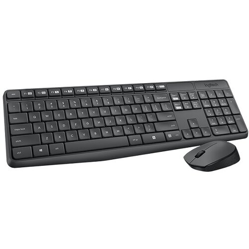 Logitech MK235 - tastatur og mus-sat - Slike