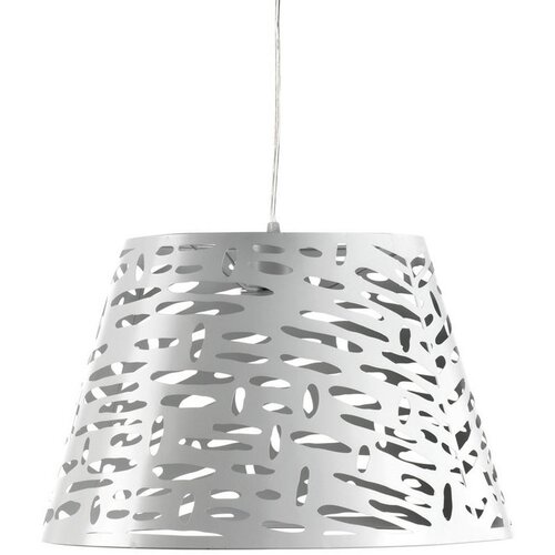 Lesnina XXXL ONLI - Luster na sajli RICKY, 1xE27/15W/230V, prečnik 40 cm, bela Slike