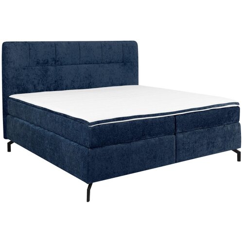 Esposa POSTELJA BOXSPRING 160 cm x 200 cm , tekstil temno modra Cene