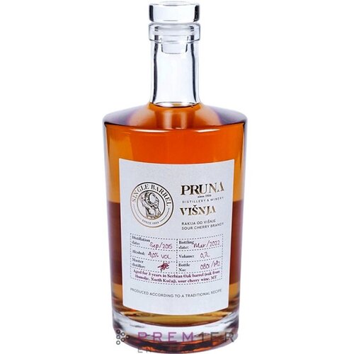  Pruna single barrel rakija od vi&amp;scaron;nje srpski hrast 0.70l Slike