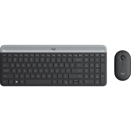 Logitech Slim Wireless Keyboard and Mouse Combo MK470 – GRAPHITE Cijene