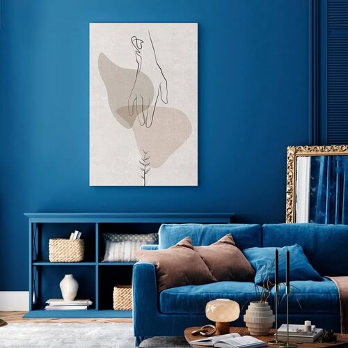  Slika - Delicate Touch (1 Part) Vertical 40x60 Akustična Slike