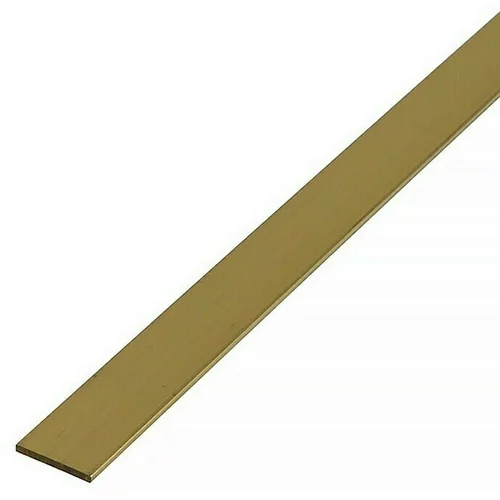 STABILIT Plosnati profil (D x Š: 1.000 x 20 mm, Debljina: 2 mm, Mjed, Zlatne boje)