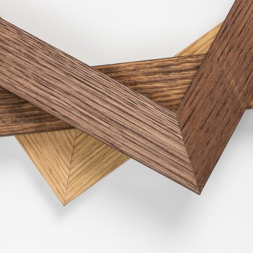  Brilagi - LED prigu&amp;scaron;iva svetiljka SLIMFRAME WOOD LED/25W/230V 34x34 cm + daljinski upravljač Slike