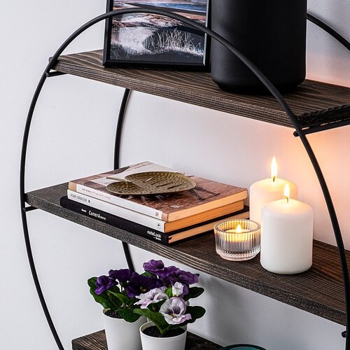 Kalune Design tulipa Zidna polica, Orah Slike