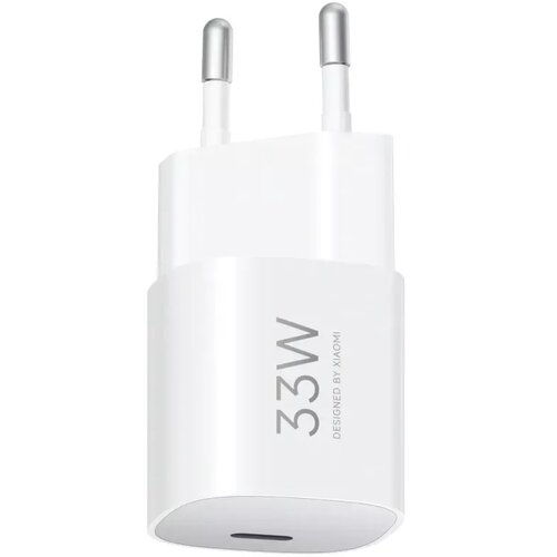 Xiaomi Punjač, 33 W Nano, 1 x USB-C, Bijeli Slike