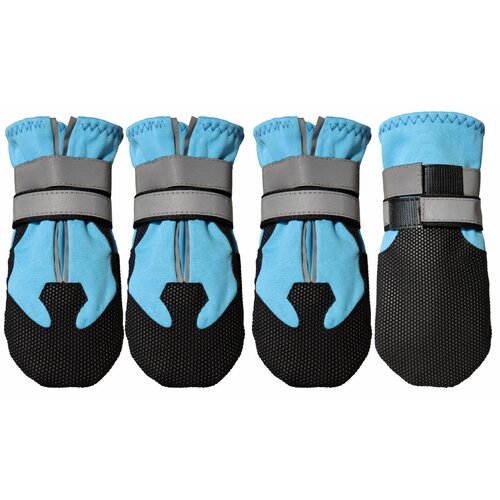INF Pasji zunanji copati 4-pack – nedrsni spandeks z nastavljivim trakom Blue L, (5000214922) Cene