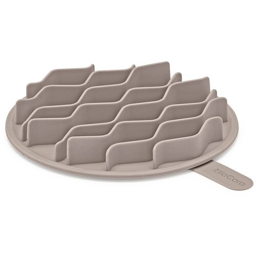 MiaCara Silikonski umetak protiv gutanja hrane za posudu za pse &amp;oslash; 15 cm Lento Greige S/M &amp;ndash; Slike