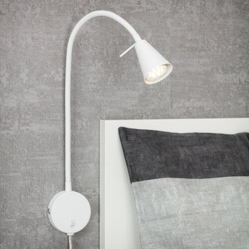 BRILONER 2082-016 - led zidna svetiljka comfort light 1xGU10/5W/230V bela Slike
