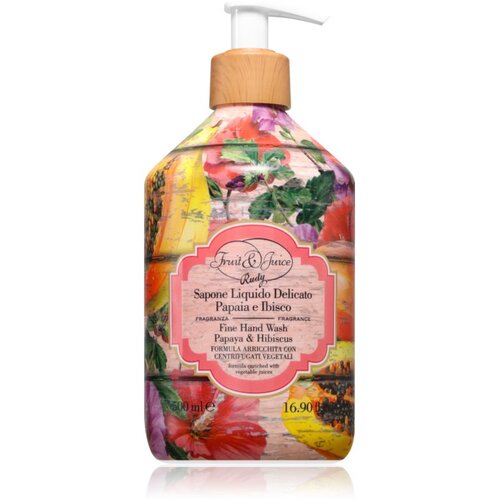 Rudy - Le Maioliche Papaya &amp;amp; Ibisco Fine tekući sapun 500 ml Slike