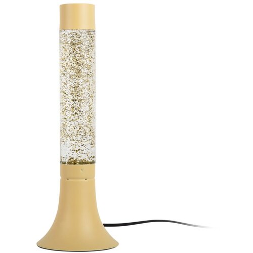 Leitmotiv Svetlo rumena namizna svetilka s steklenim senčilom (višina 37,5 cm) Astro Glittler – Cene