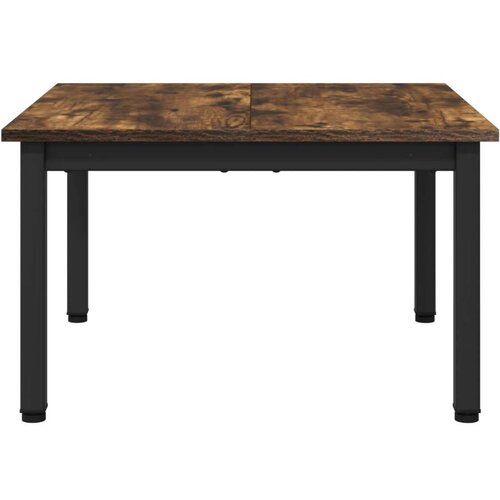  Stolić za kavu Dimni hrast 60 x 60 x 36 cm Konstruirano drvo Slike