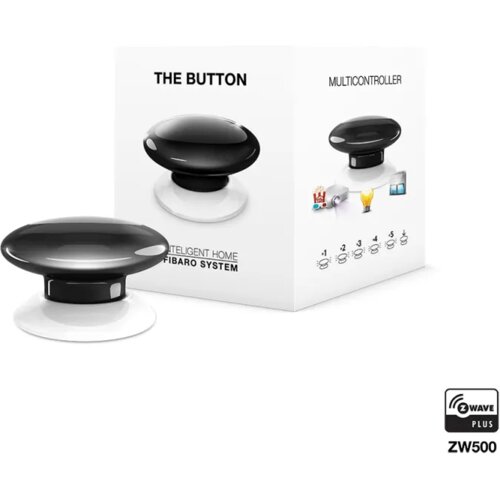 Fibaro tipka (FGPB-101-2) - črna Slike