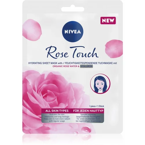 Nivea Rose Touch hidratantna sheet maska 1 kom