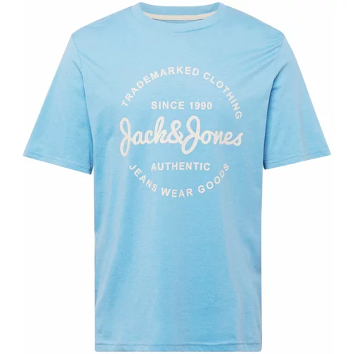 Jack & Jones Majica 'FOREST' svijetloplava / bijela