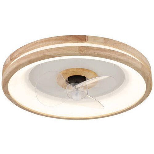 Globo 03650 - LED plafonsko svetlo sa ventilatorom GATIAN LED/30W/230V braon + daljinski upravljač Cene