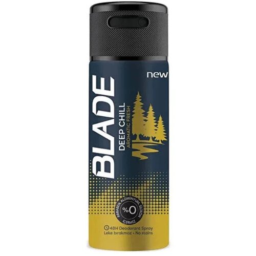 Dezodorans mu&amp;scaron;ki Blade Deep Chill &amp;ndash; 150 ml Slike