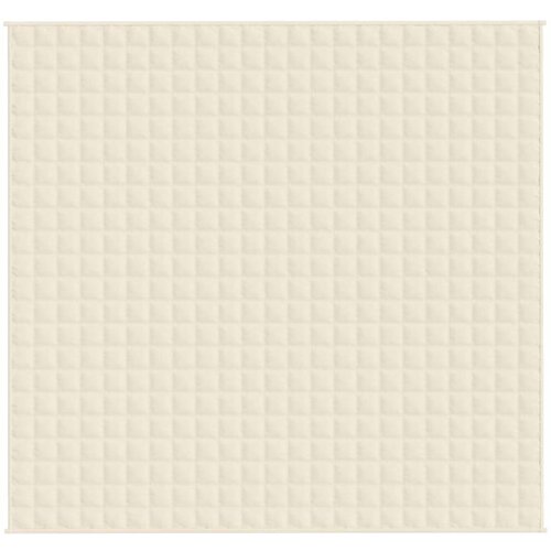 VidaXL Te&amp;scaron;ka deka svijetla krem 220x240 cm 11 kg od tkanine Slike